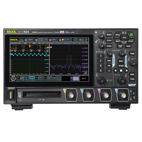 RIGOL DHO924 Digital Storage Oscilloscope 250MHz, 4 Channels, 1.25 GSa ...