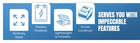 WeP BP2100 Electronic Billing Printer for Office/Hotel/Shops (White ...