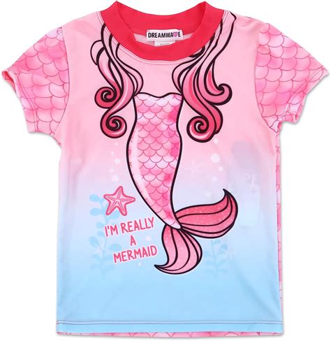 Buy Dreamwave Toddler and Big Girl 5 Piece Swimsuit Set: Rash Guard ...