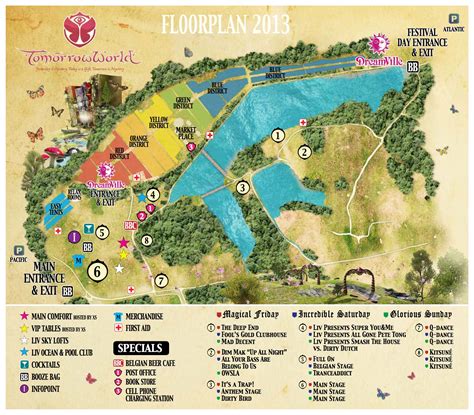 TomorrowWorld day-by-day stage schedule, festival map released – Electronic Midwest