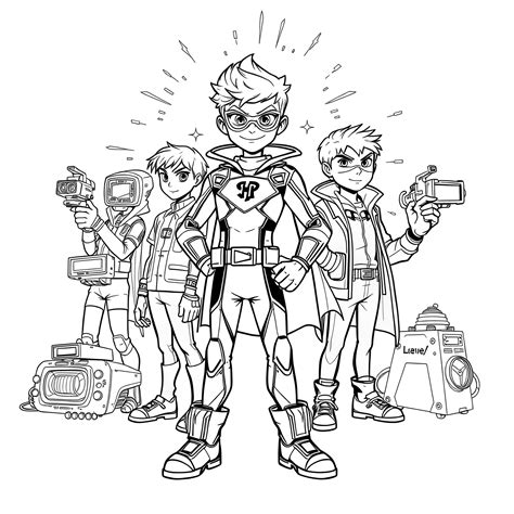 Best Henry Danger Coloring Pages (Free Printable PDF)