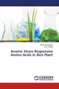 Arsenic Stress Responsive Amino Acids in Rice Plant: Buy Arsenic Stress ...