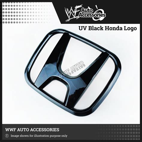 Honda HRV / HR-V / WRV / WR-V / Civic FE 2022 / 2023 / 2024 / 2025 Black H Logo / Emblem ( Front ...