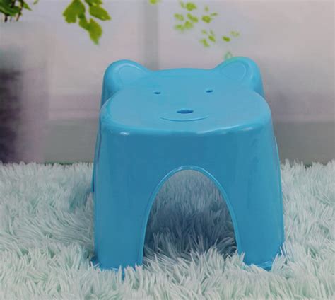 Buy | Plastic Stool for Infant, Kids, Girls, Boys(Blue) | Tied Ribbons