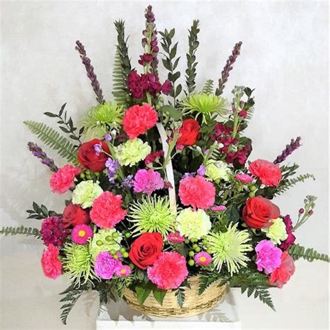 Image result for Spring Flower Baskets