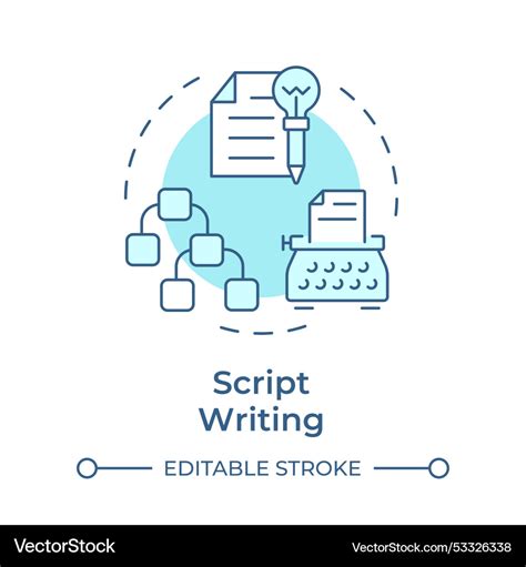 Image result for Script Writing Vector Sysmbole
