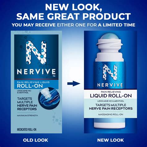 Nervive Max Strength Nerve Care Pain Relieving Roll-On Liquid - Shop ...