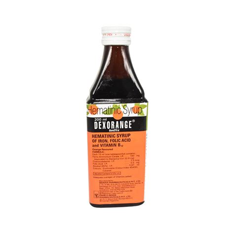 Dexorange Syrup 200ml for weight gain | Dexorange tonic