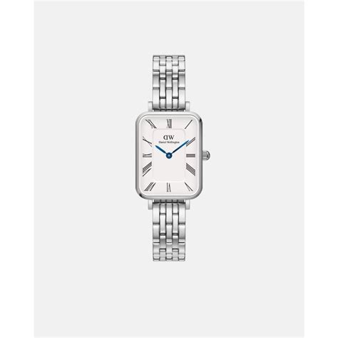 Buy Daniel Wellington Women Analogue Rectangular White Dial Watch ...