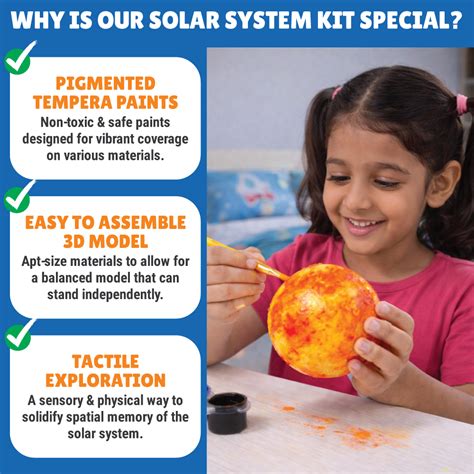 Solar System Model Kit - STEM Science Project Kids 5-10 – Kalakaram