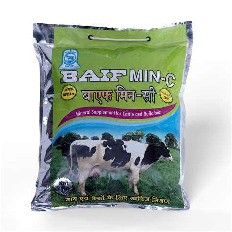 BAIF MIN C (Without Salt) | Mineral Mixture for Cattle – BAIF AGRO
