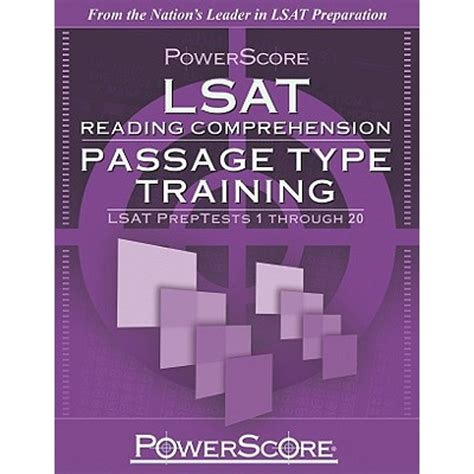 Pre-Owned LSAT Reading Comprehension: Passage Type Training: LSAT PrepTests 1 Through 20 ...