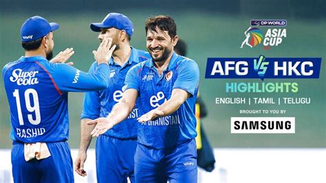 Watch Afghanistan vs Hong Kong, China - Highlights - 9 Sep 2025 video ...