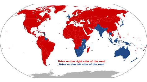 Why most of the world drives on the right side of the road | Drive ...