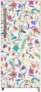 RKDigital Mart 61 cm Fridge Designer Sticker Self Adhesive Peel & Stick ...