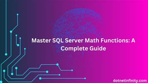 SQL Math Functions 的图像结果