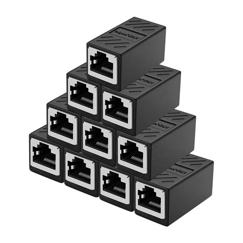 Buy Dingsun RJ45 Coupler in-Line Coupler Cat7 Cat6 Cat5 Cat5e Network ...