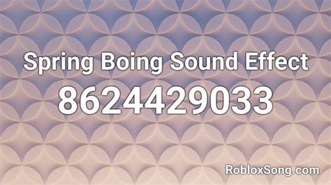 Image result for Spring Boing Sound Effect