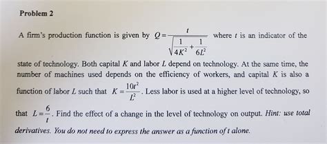 Production Function Questions and Answers 的图像结果
