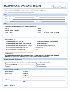 Transport Manager Application Form 的图像结果