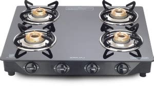 BAJAJ UCX 4B Glass Manual Gas Stove Price in India - Buy BAJAJ UCX 4B ...