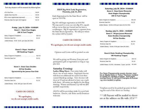 2024 Alaska State & Western Zone Shoot, Birchwood Recreation & Shooting ...