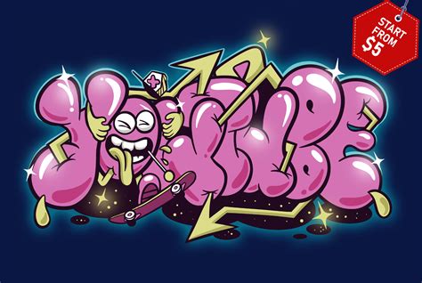 How To Draw Bubble Graffiti