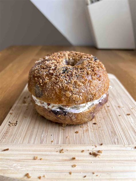 Blueberry Pancake Sourdough Bagels - Jesha's - Nothing's Better Than ...
