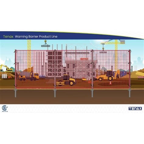 Tenax 100-ft x 4-ft Green HDPE Extruded Mesh Rolled Fencing 1-3/4-in x ...