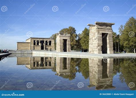 Templo de Debod stock photo. Image of daytime, egyptian - 3662880