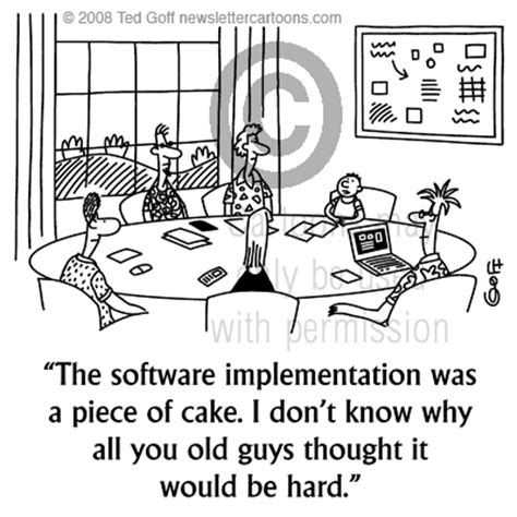 Image result for Software Implementation Cartoon