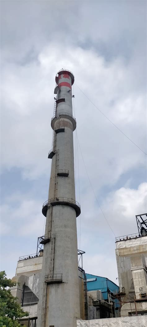 industrial chimney painting