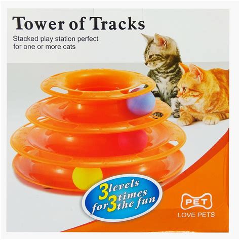 Tower of Tracks Cat Toy - Pets Friend