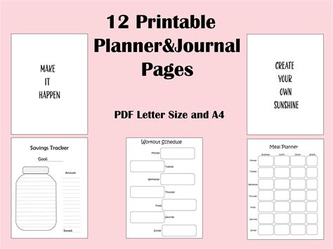 Image result for Bullet Journal Planner Pages