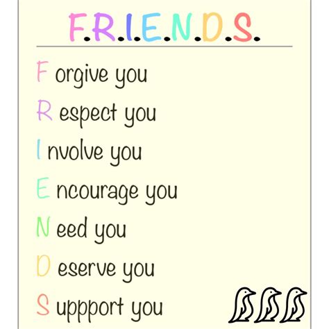 What Does Friends Stand For