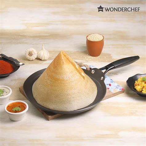 Buy WONDERCHEF Luxor Dosa Pan - 28 cm from Wonderchef at just INR 1599.0