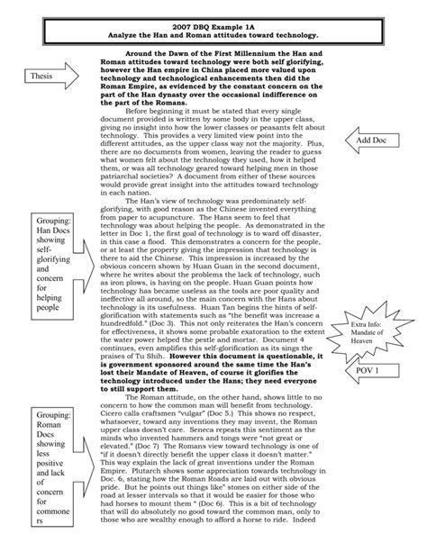 Image result for DBQ Examples