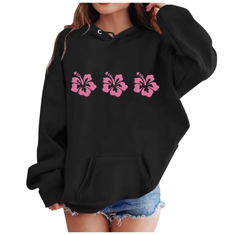 Hoodies for Teen Girls Graphic Girl's Hoodie Long Sleeve Soft ...