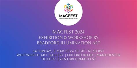 Exhibition and Workshop by Bradford Illumination, Whitworth Art Gallery ...