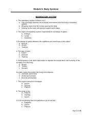 Image result for Module 3 Body Systems Test B