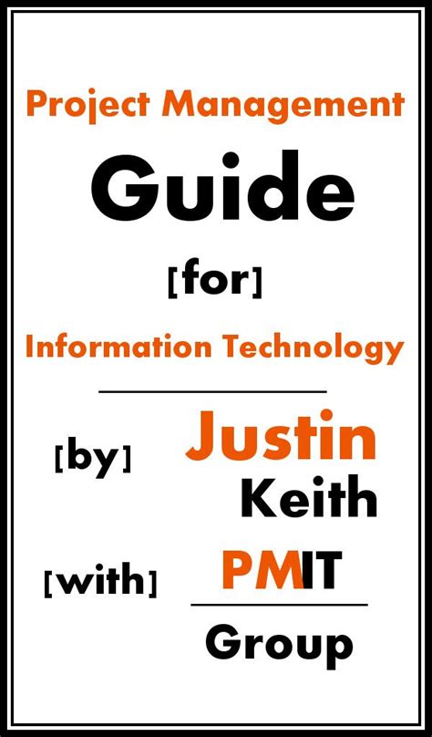 Project Management Guide for Information Technology eBook : Keith ...