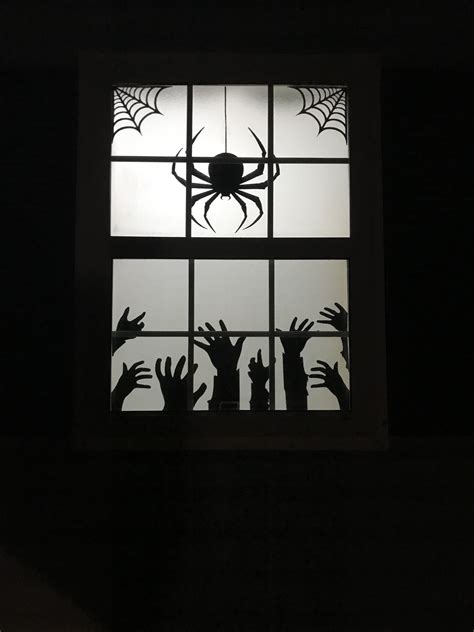 Halloween Window Silhouettes Template - Best Templates Resources