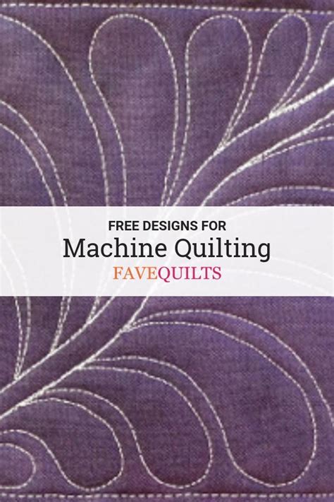 Image result for Free Machine Quilting Patterns