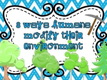 Image result for Modifying the Environment