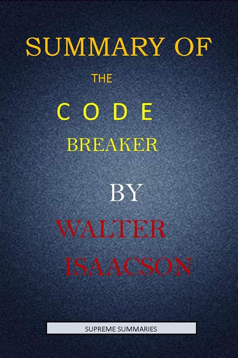 Image result for The Code Breaker Book Cover