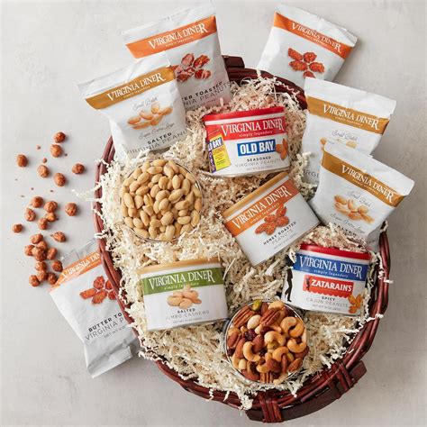 Amazon.com : Taste of VA Diner Gift Basket by Virginia Diner - Wicker Basket with 8 Assorted ... - what is taste of virginia