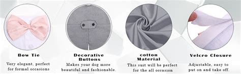 Puptail Dog Suit or Dog Tuxedo and Bandana Set, Dogs Wedding Party Suit ...