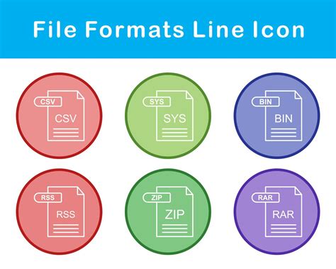Image result for File Format Icon Set