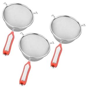 Kuber Industries Stainless Steel Soup & Juice Strainer/Liquid Filter-15 ...