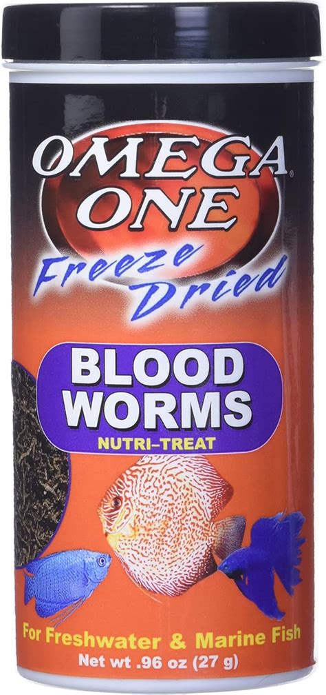 Buy Omega One Freeze Dried Blood Worms Online at Lowest Price in India ...